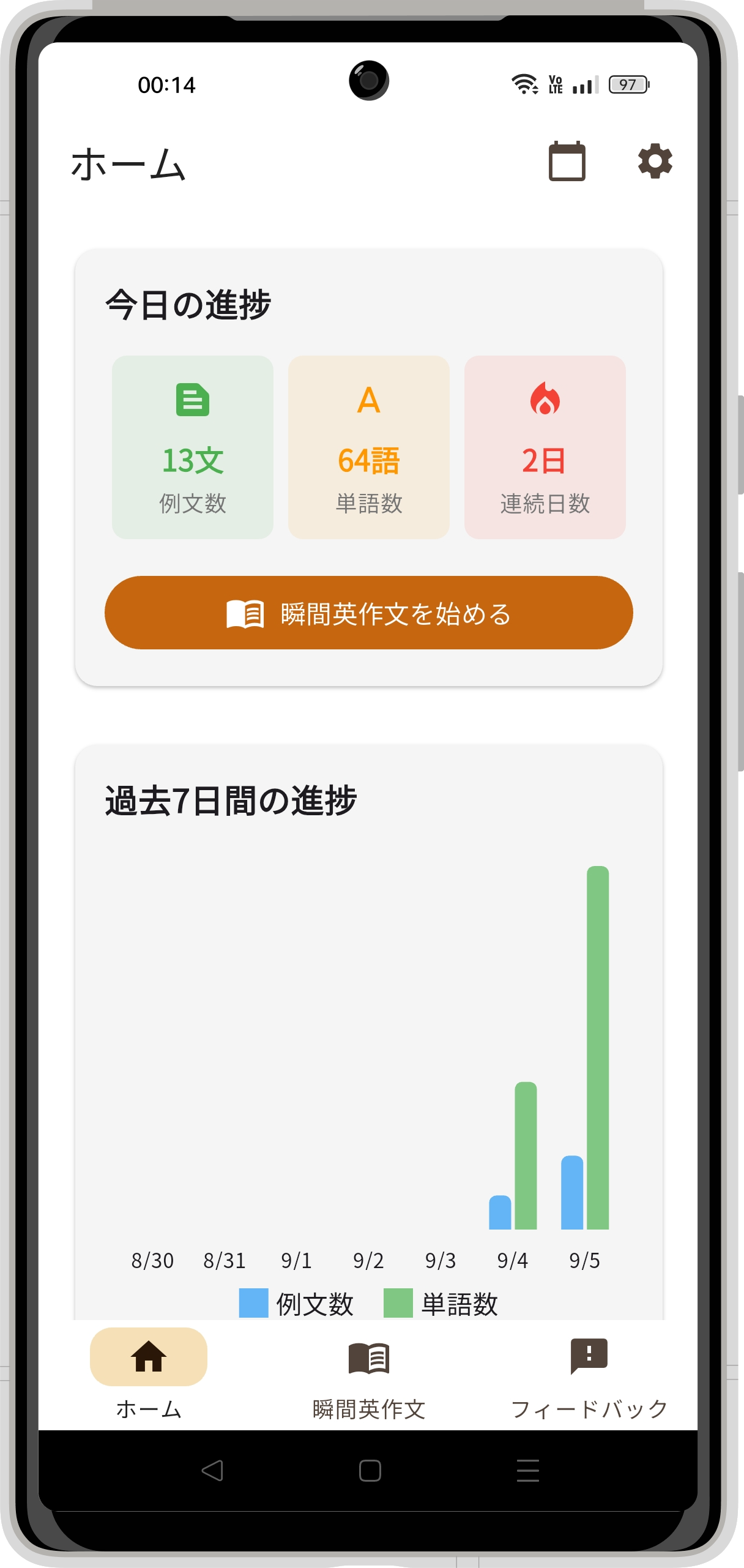 最近の学習記録